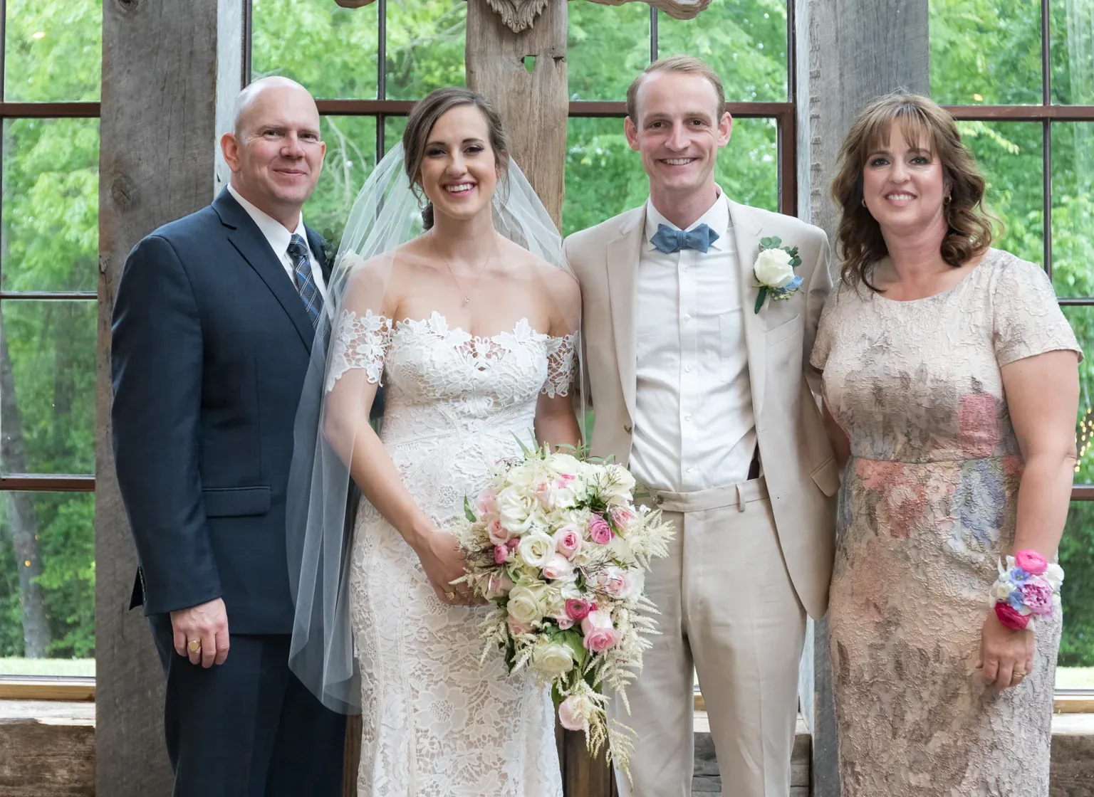 Big Sky Barn wedding photograph