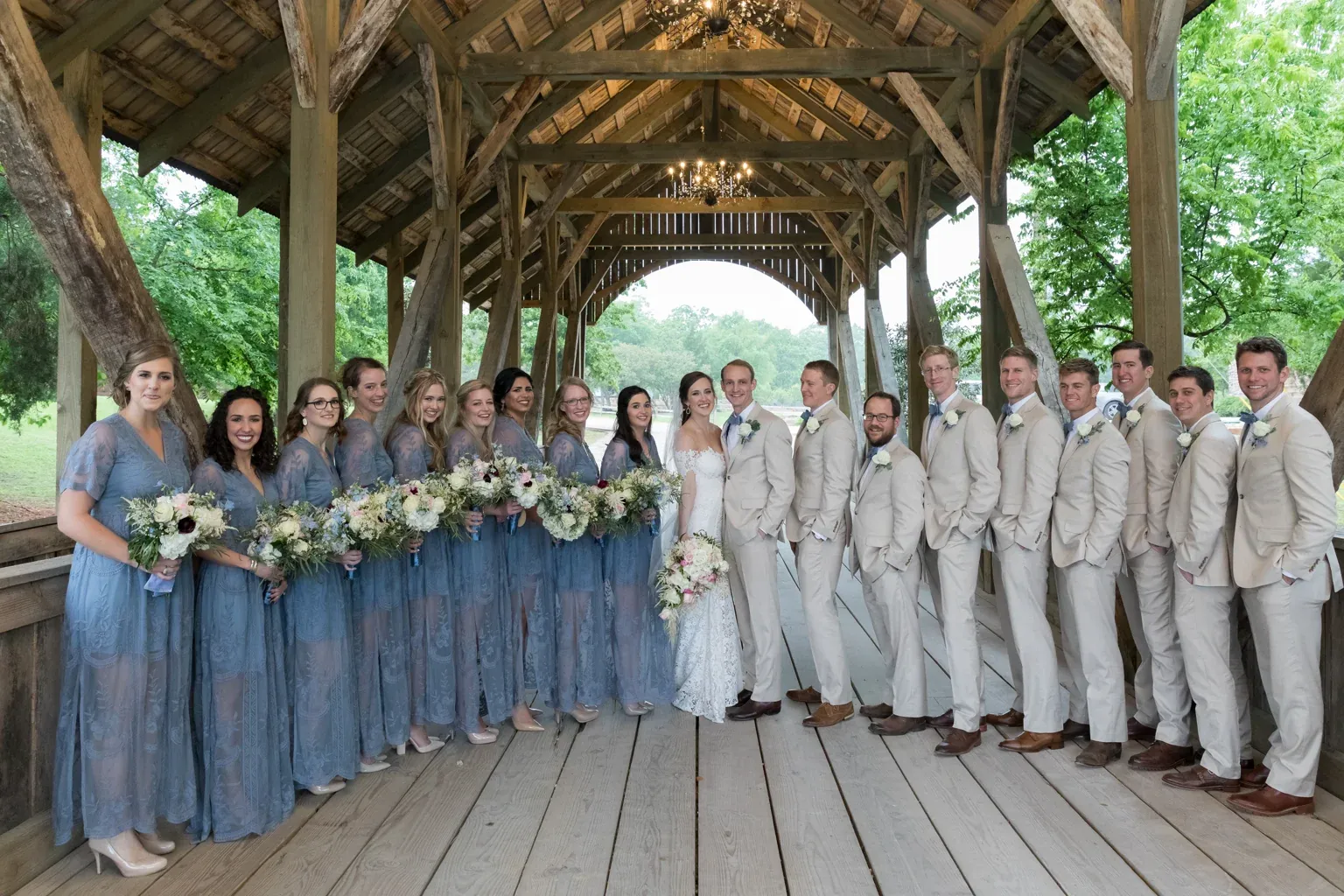 Big Sky Barn wedding photograph