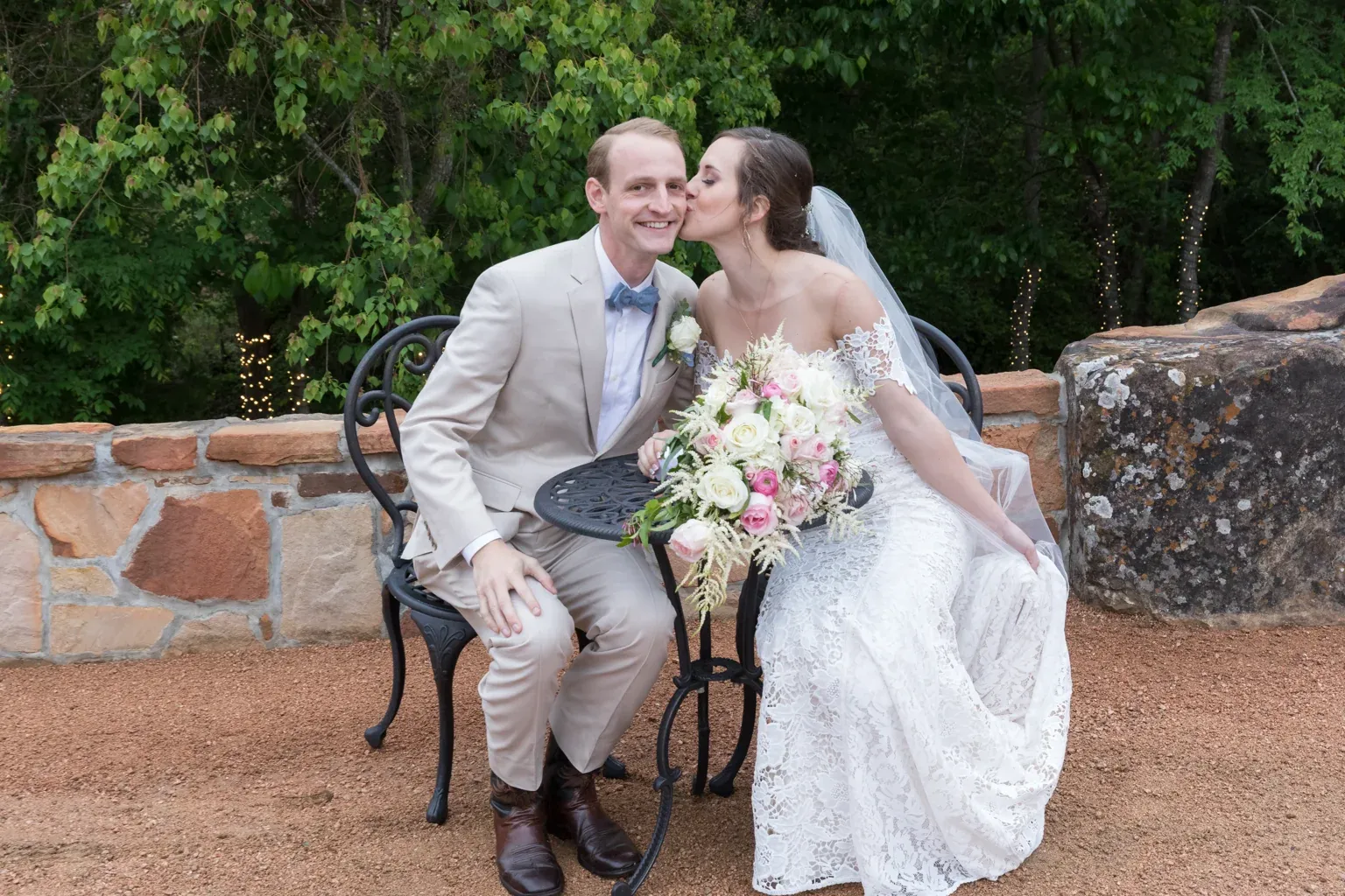 Big Sky Barn wedding photograph
