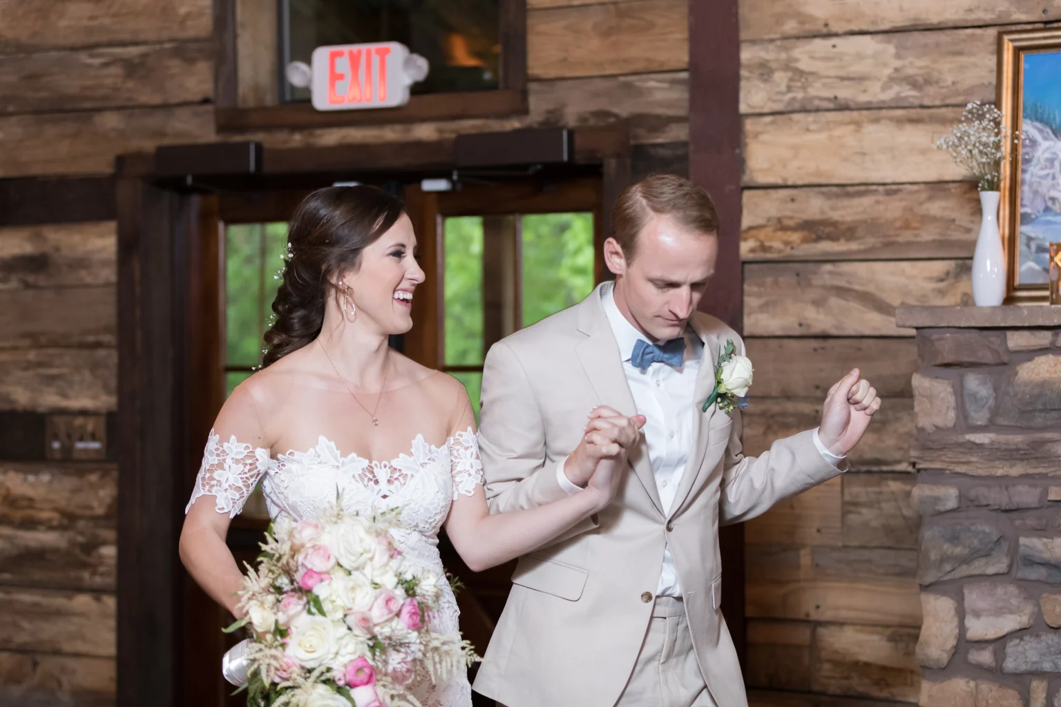 Big Sky Barn wedding photograph