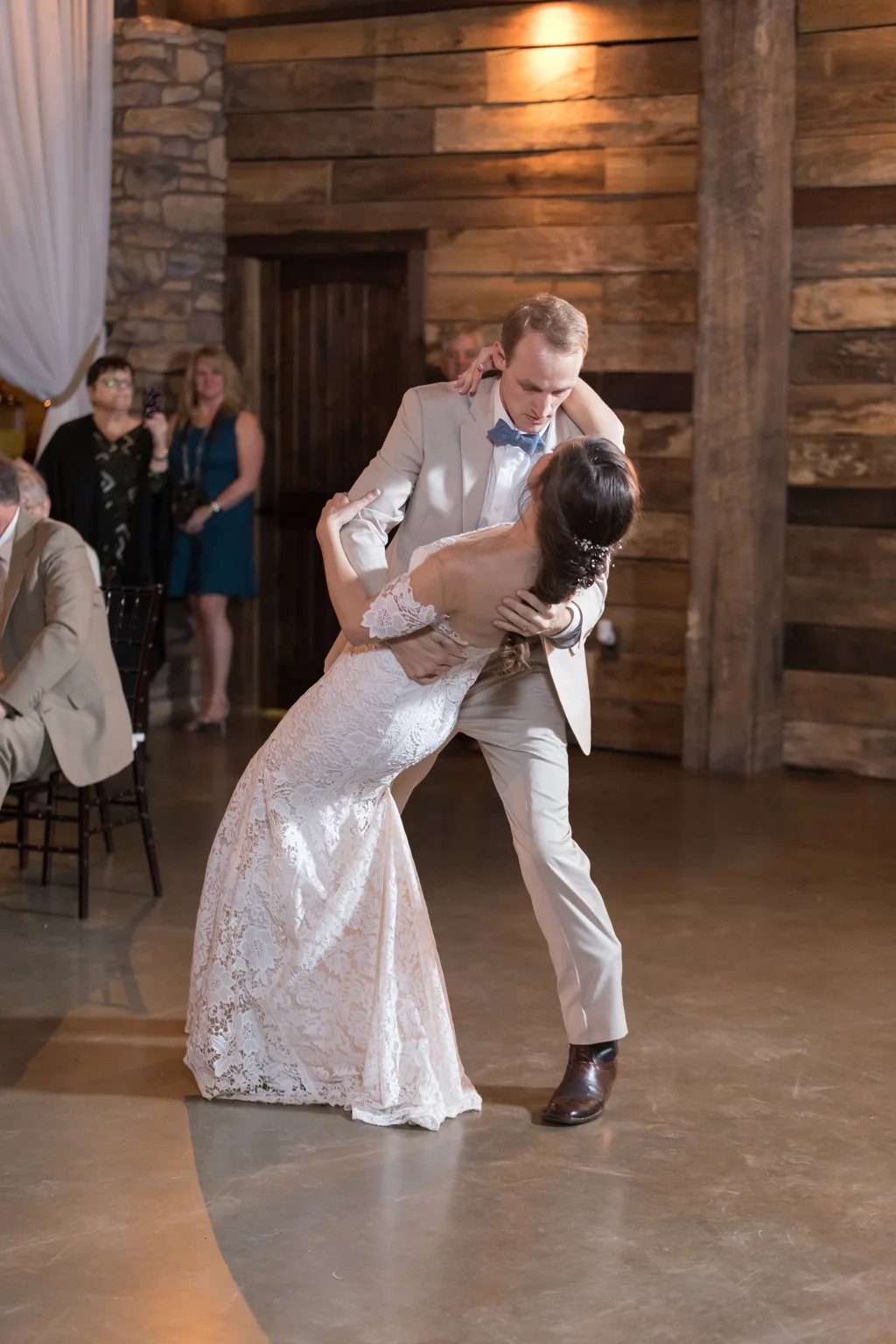 Big Sky Barn wedding photograph