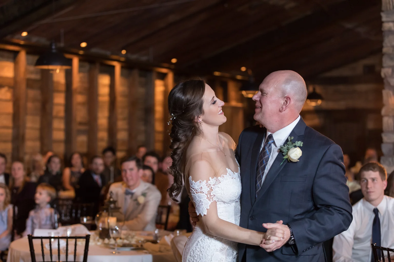 Big Sky Barn wedding photograph