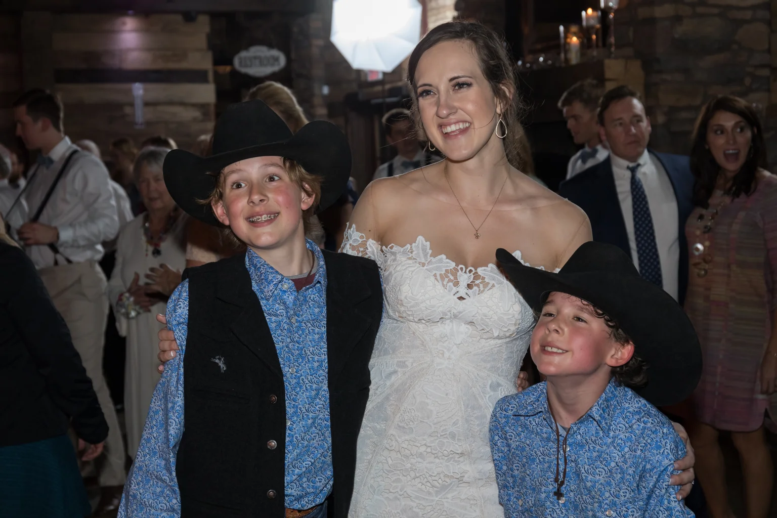 Big Sky Barn wedding photograph