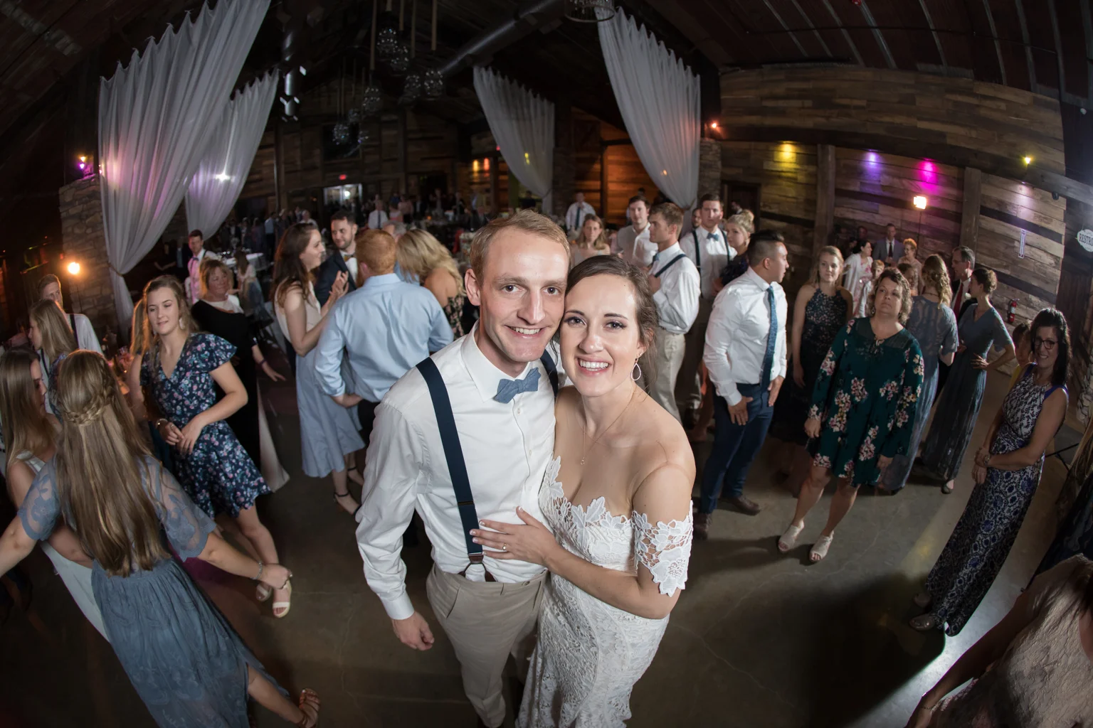 Big Sky Barn wedding photograph