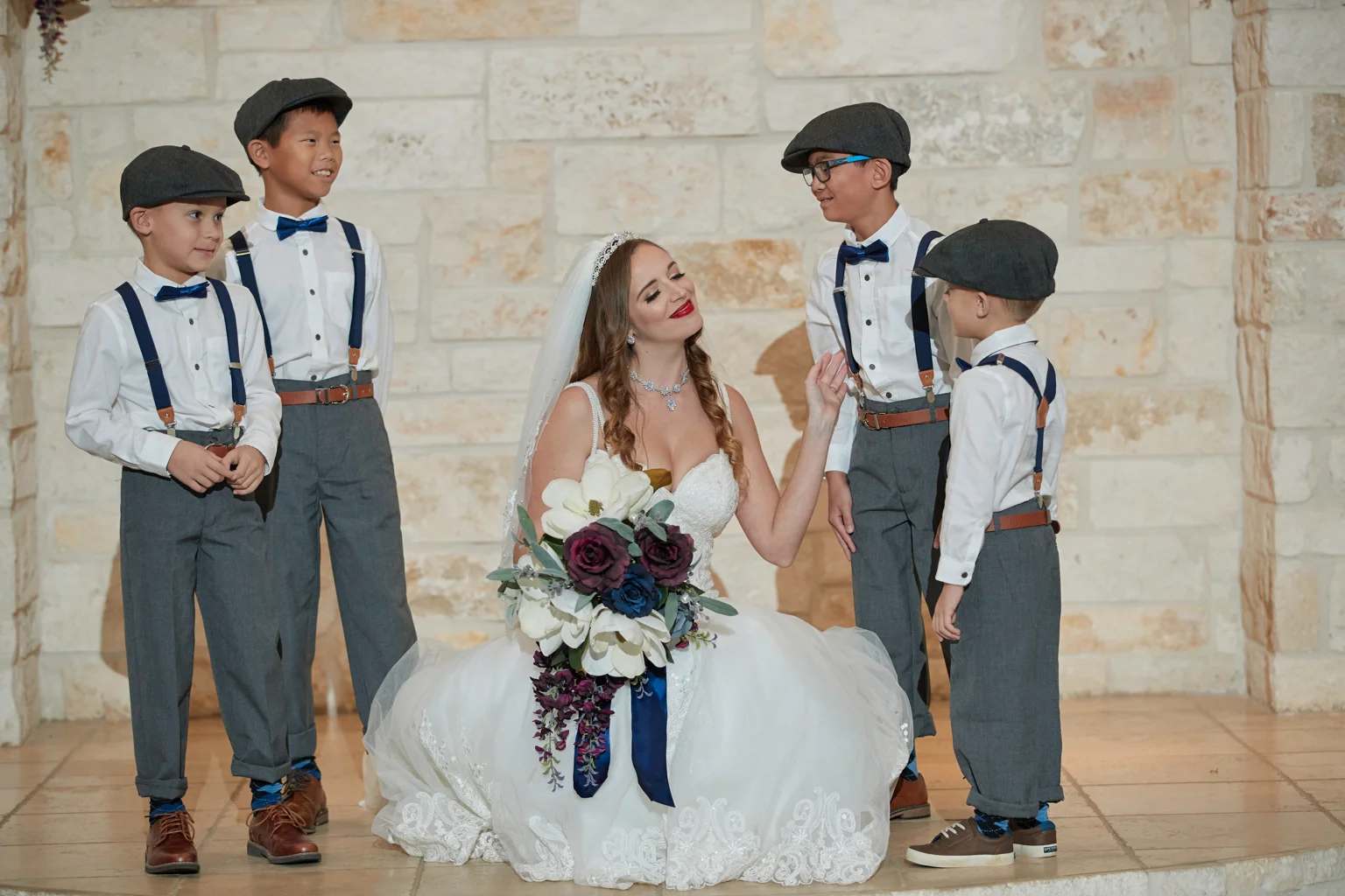 Magnolia Bells wedding photograph