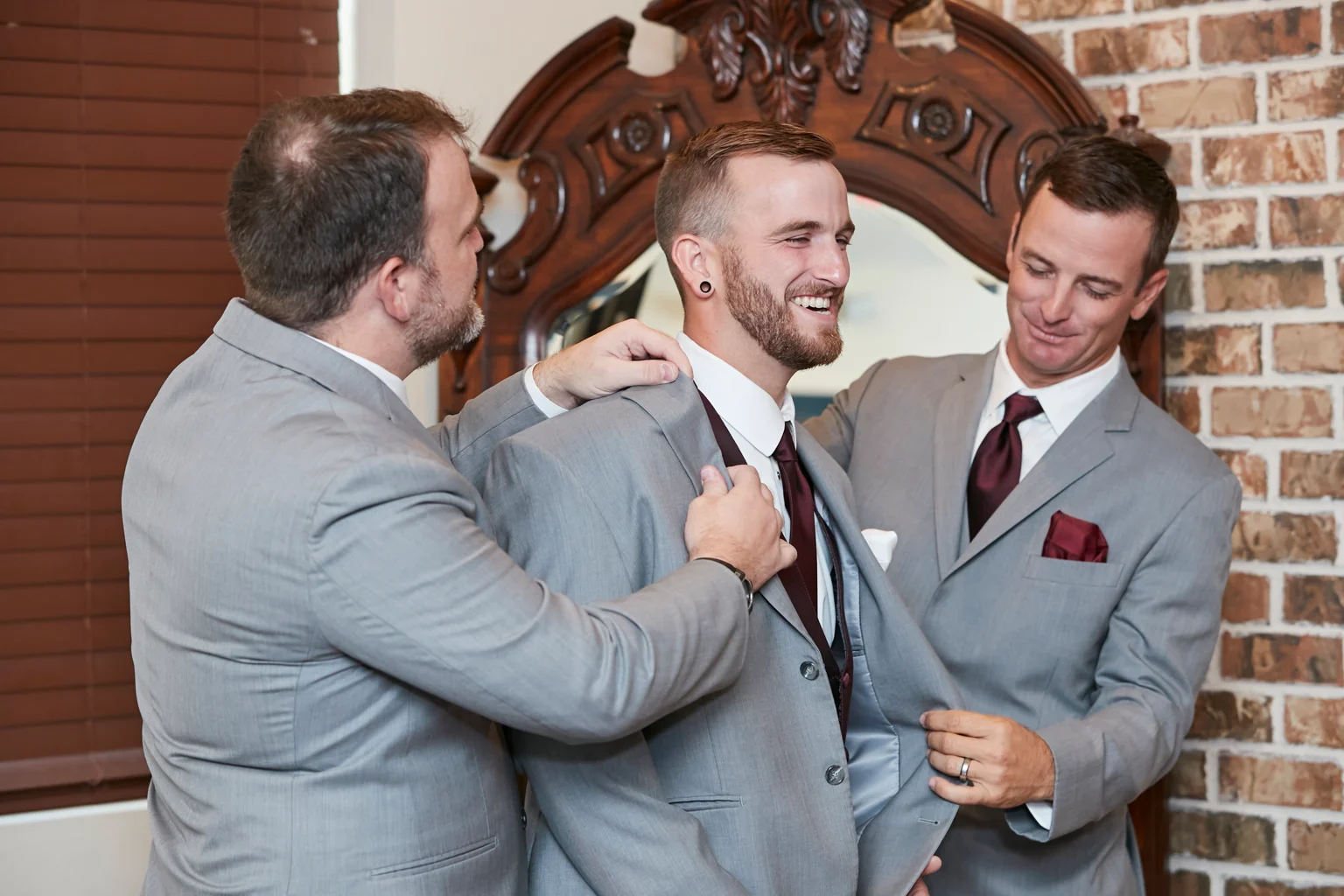 The Carriage House wedding photograph