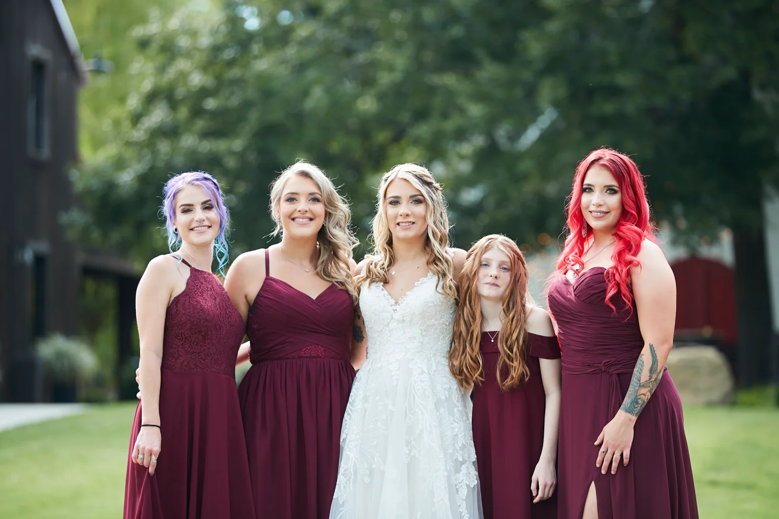 The Carriage House wedding photograph