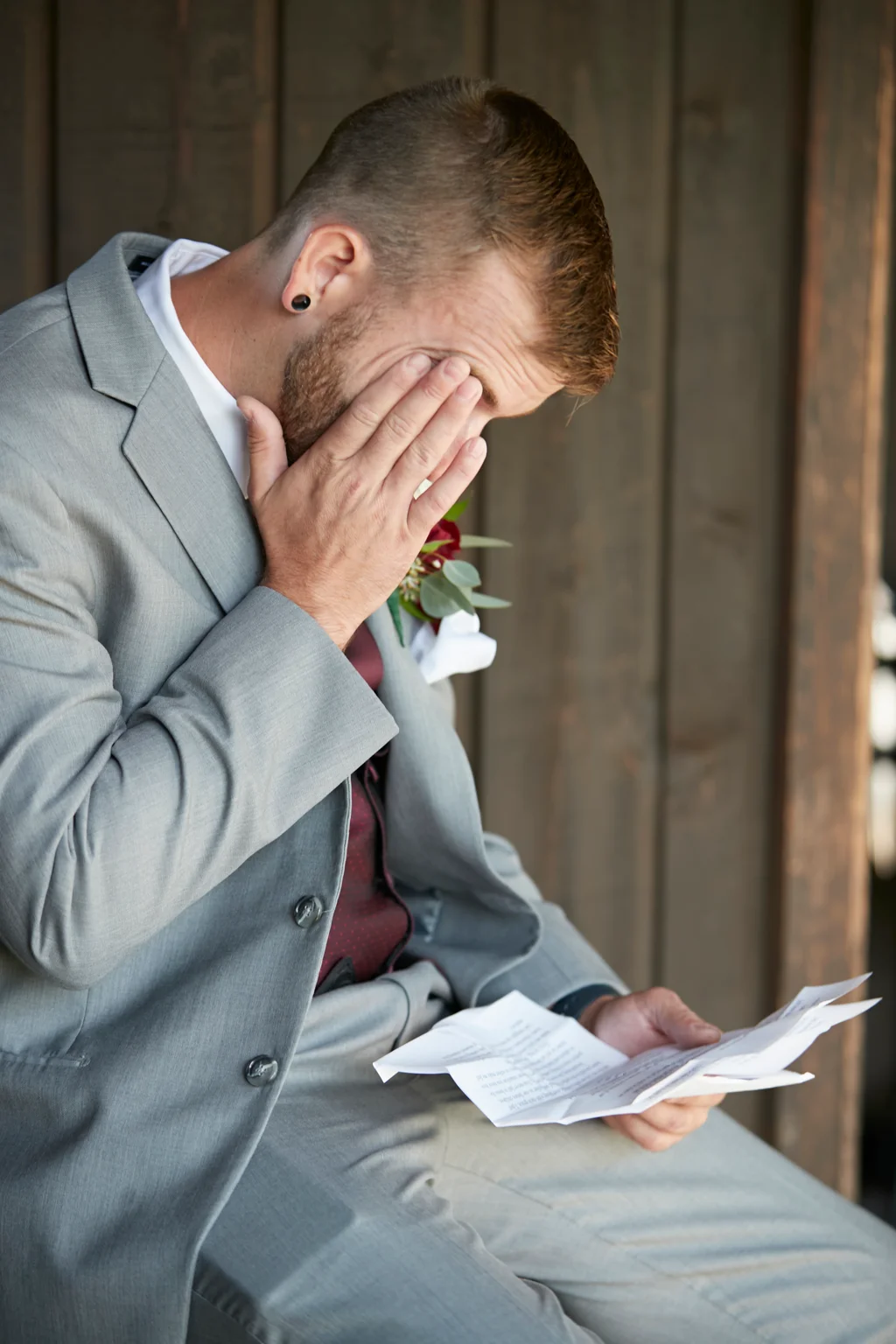 The Carriage House wedding photograph