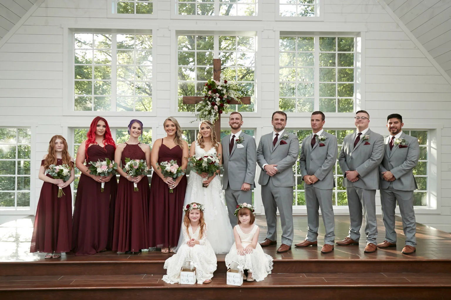 The Carriage House wedding photograph