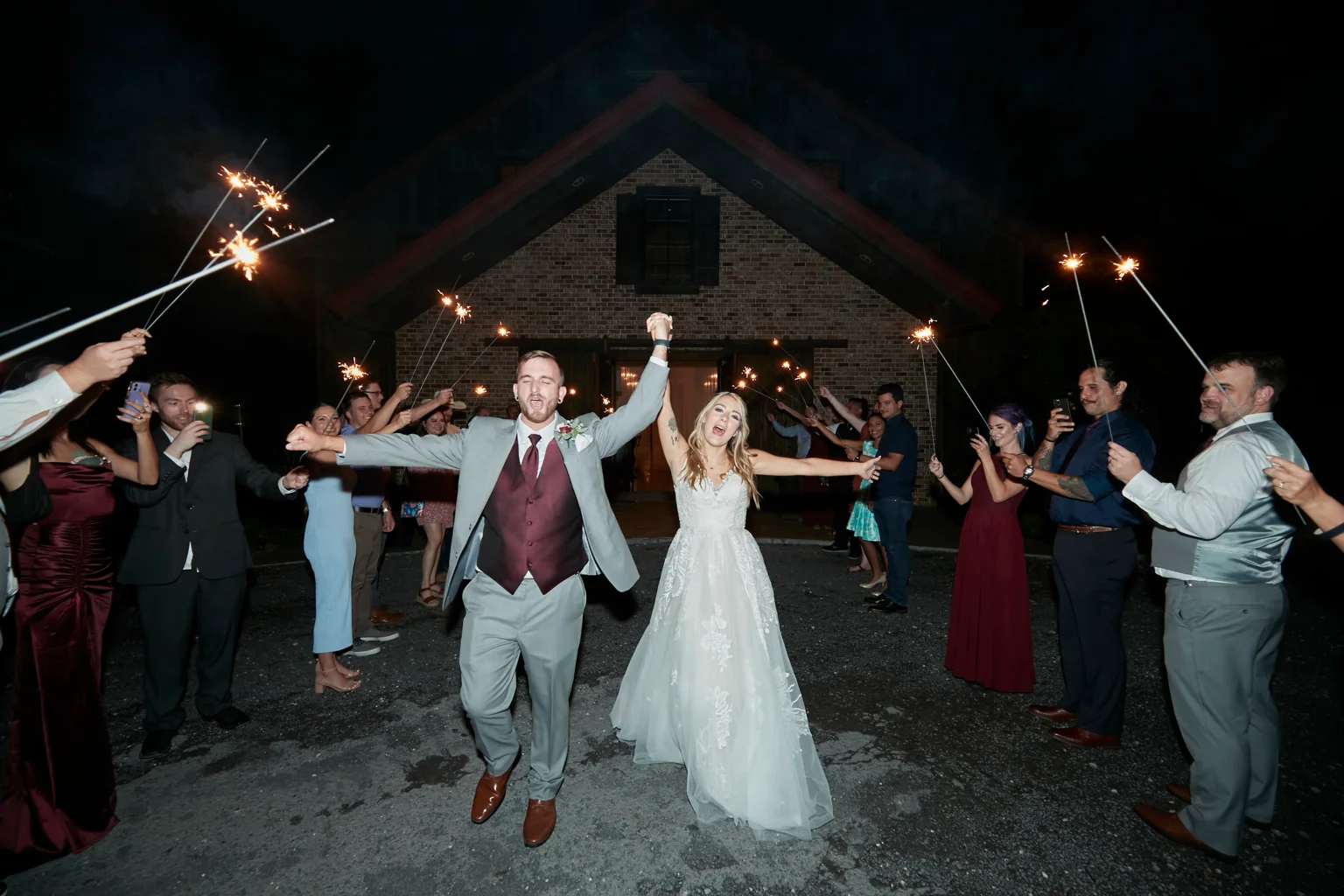 The Carriage House wedding photograph