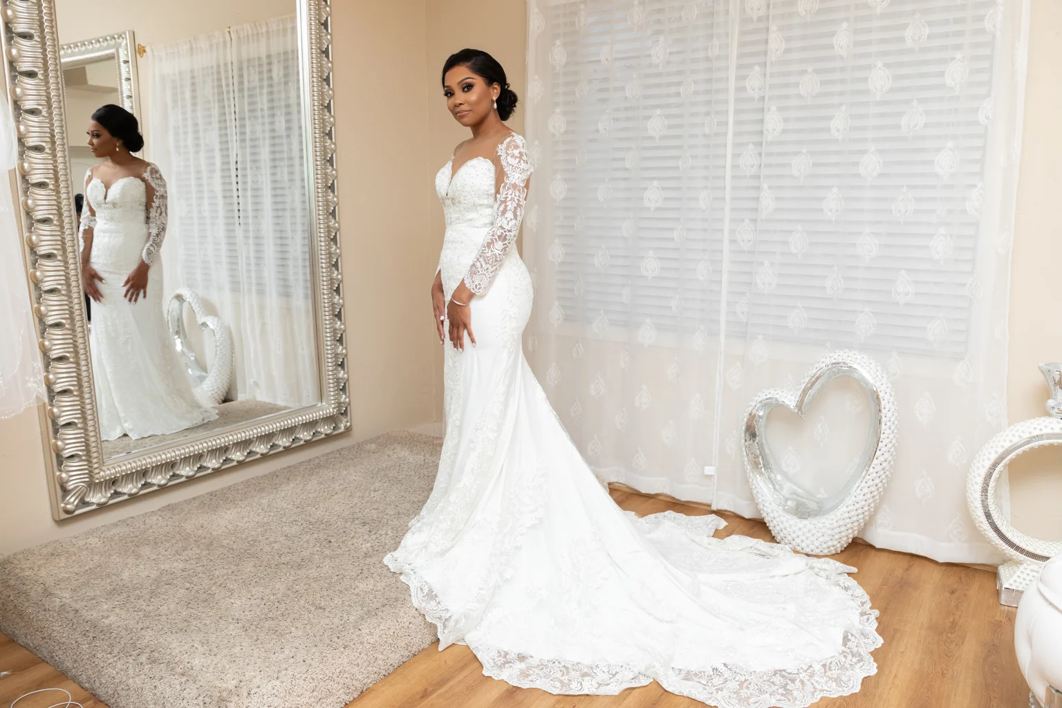 The Heights Villa wedding photograph