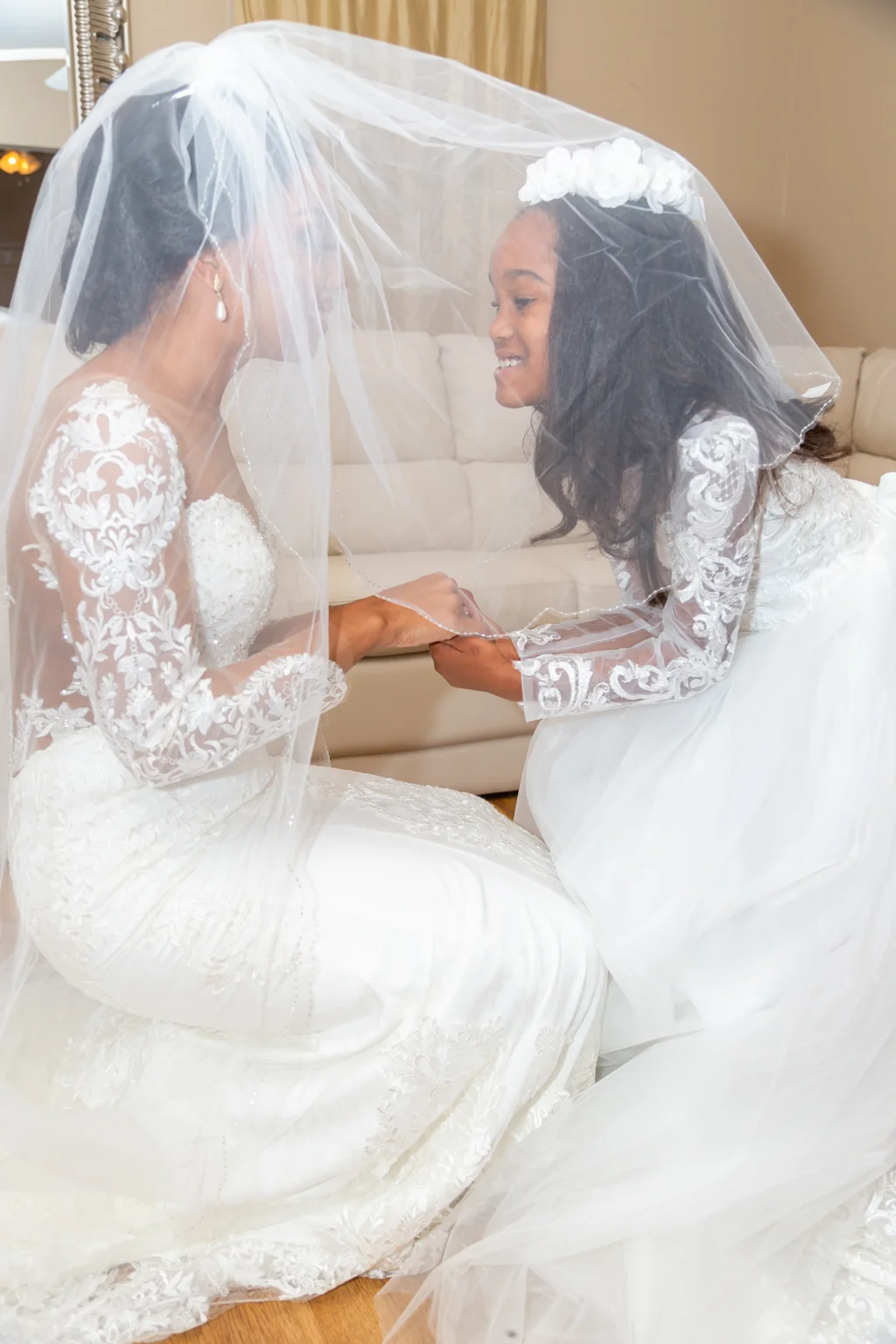 The Heights Villa wedding photograph