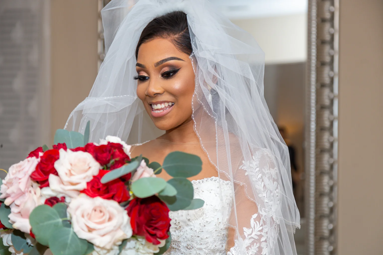 The Heights Villa wedding photograph