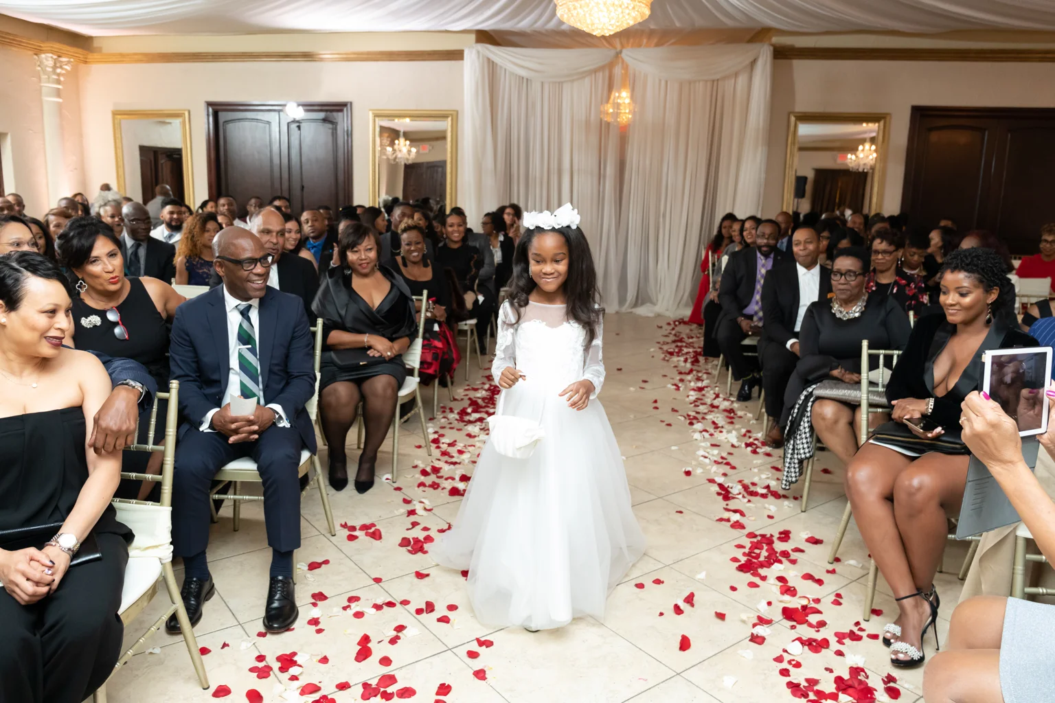The Heights Villa wedding photograph