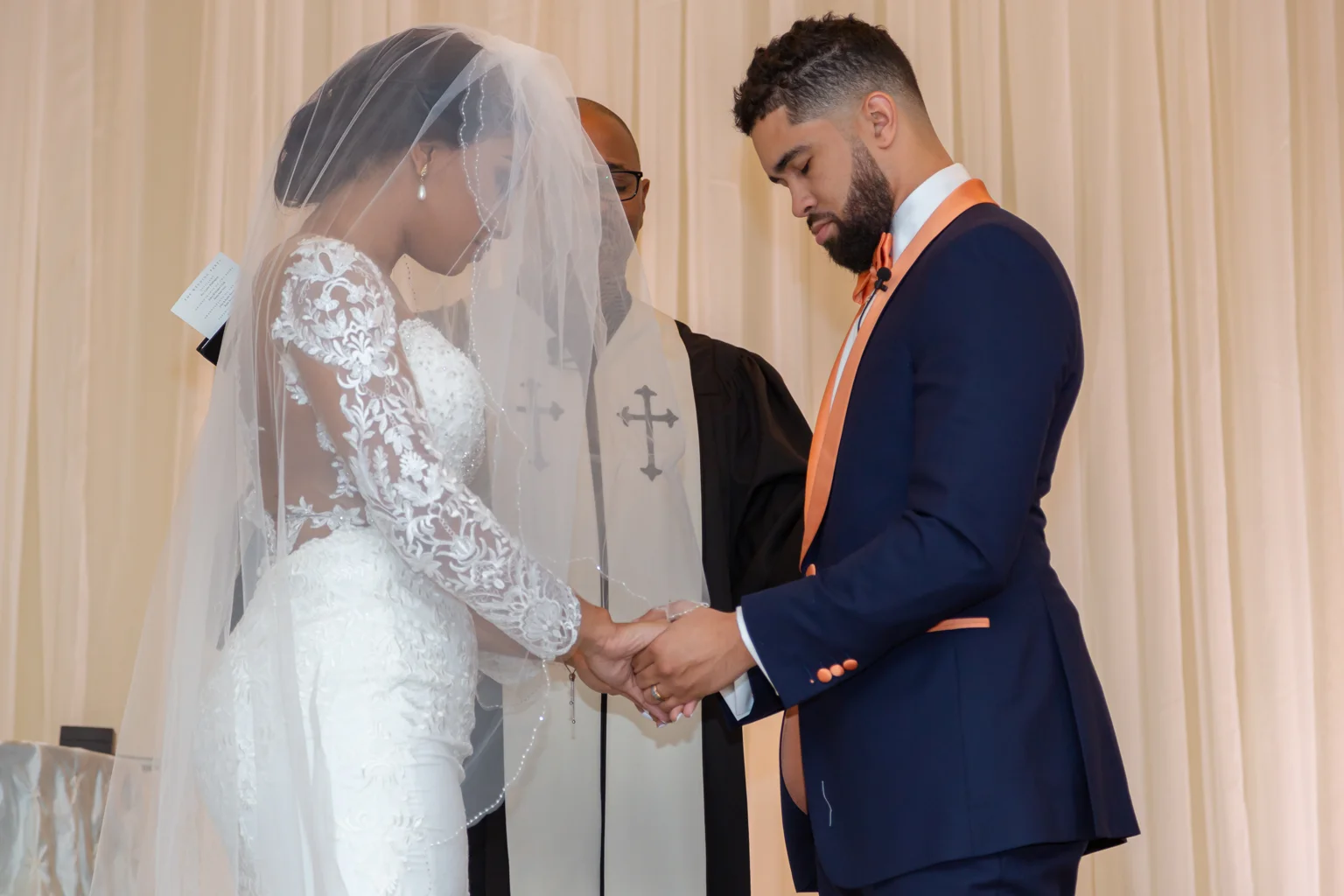 The Heights Villa wedding photograph