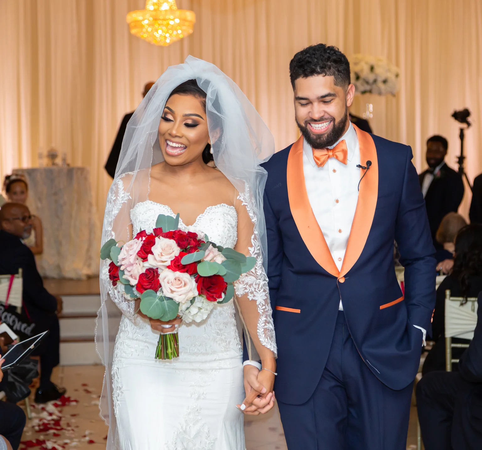 The Heights Villa wedding photograph