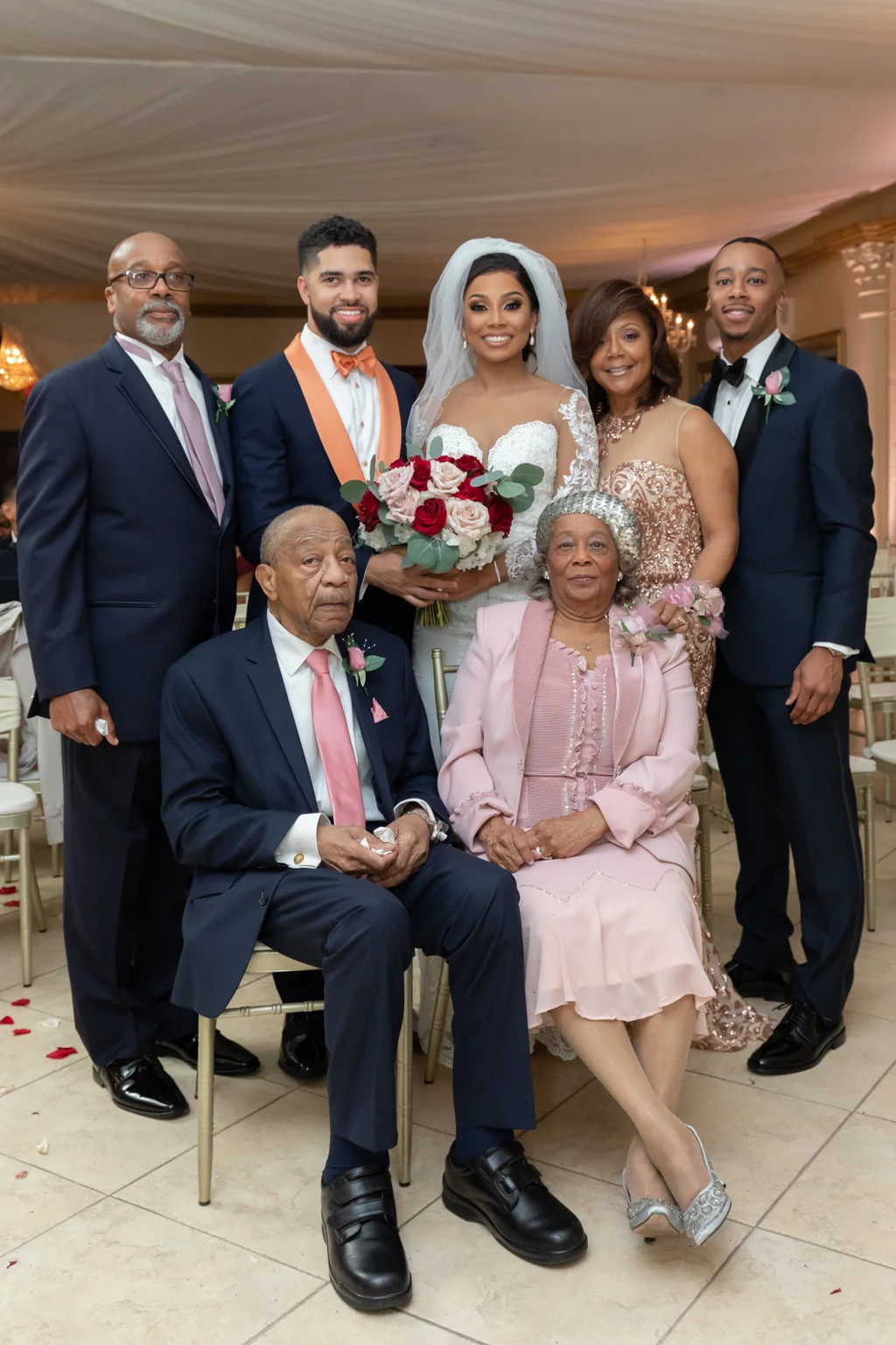 The Heights Villa wedding photograph