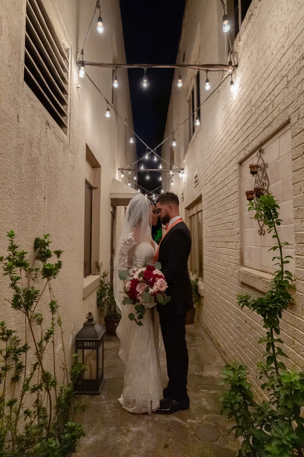 The Heights Villa wedding photograph