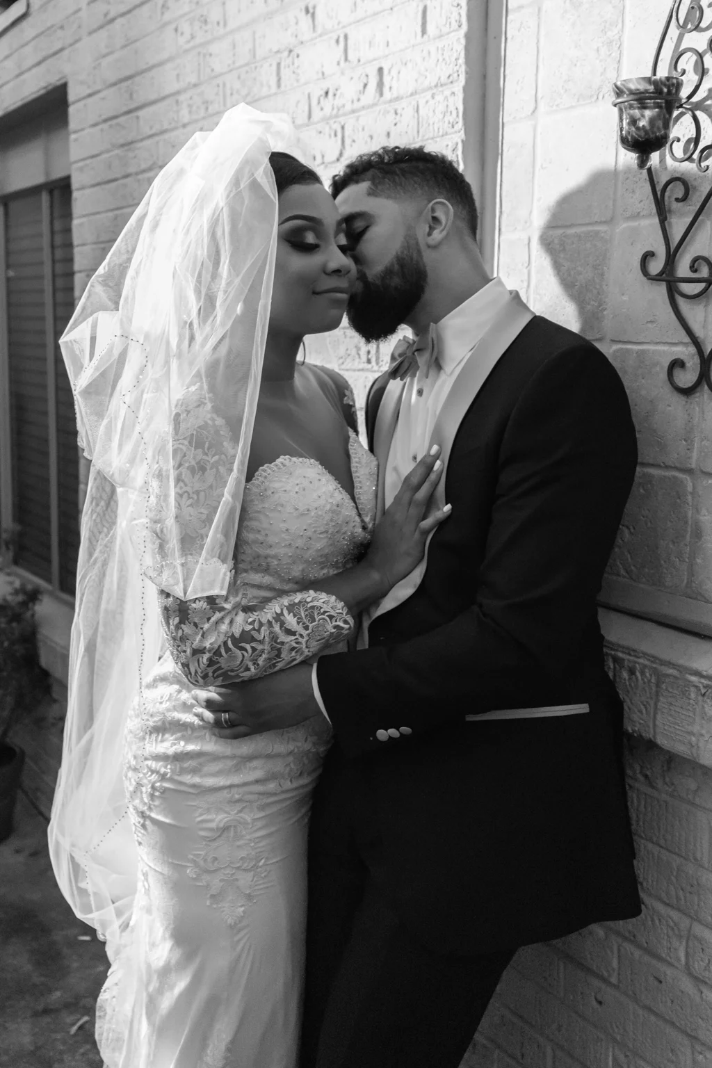 The Heights Villa wedding photograph