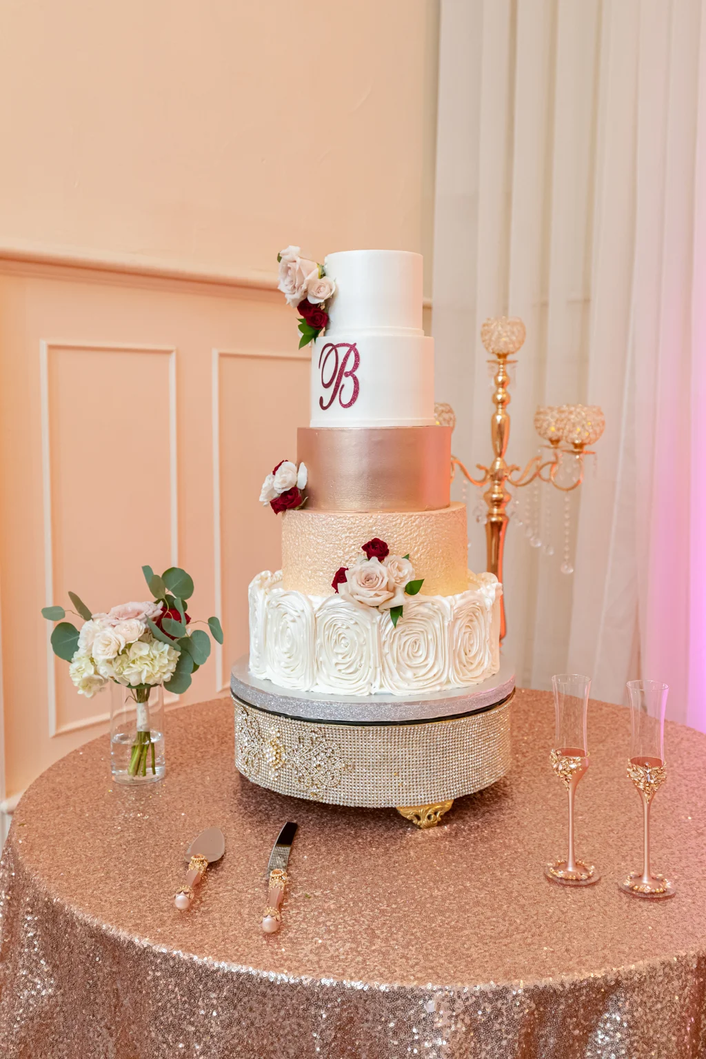 The Heights Villa wedding photograph