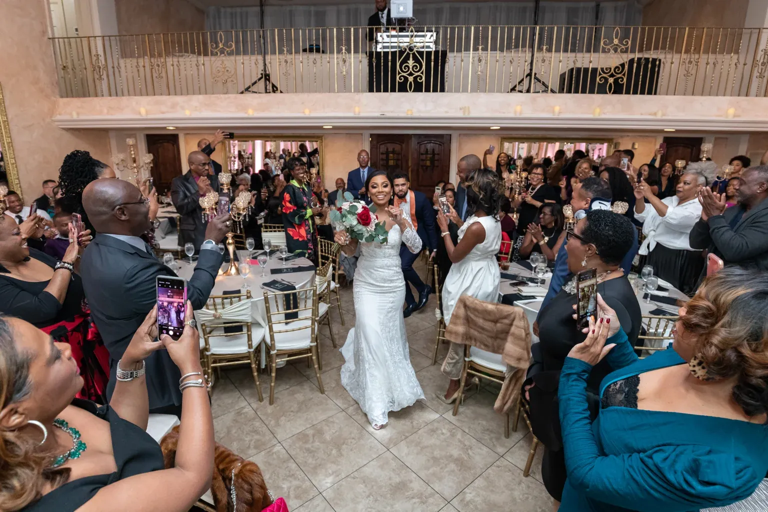 The Heights Villa wedding photograph