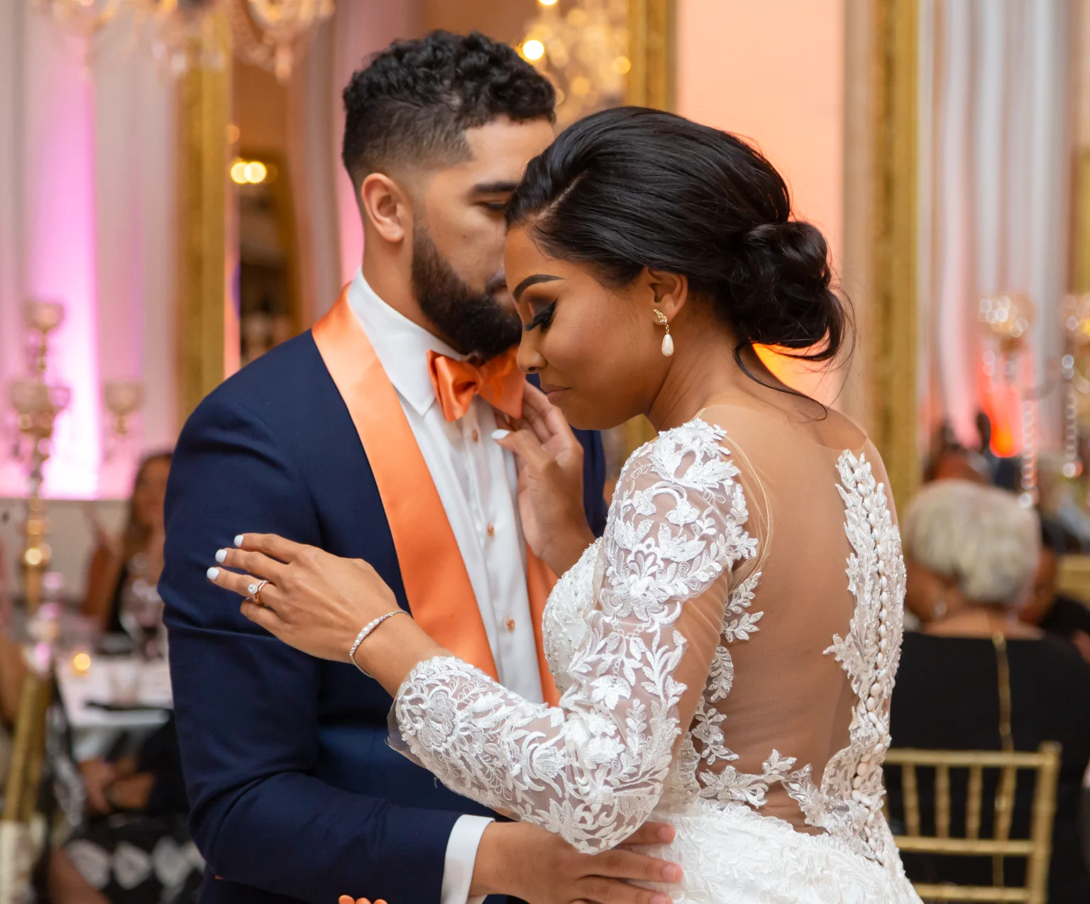 The Heights Villa wedding photograph