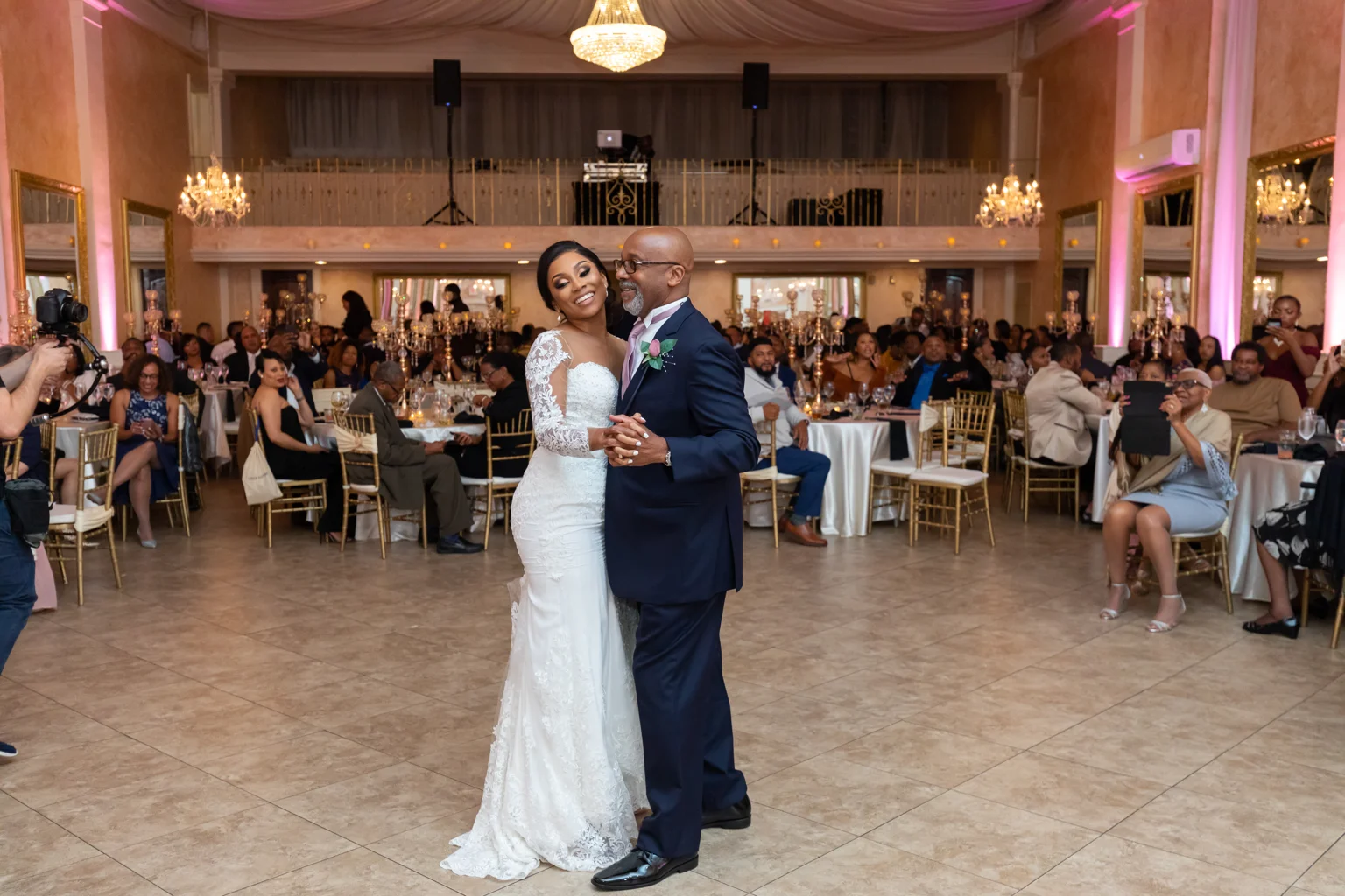 The Heights Villa wedding photograph