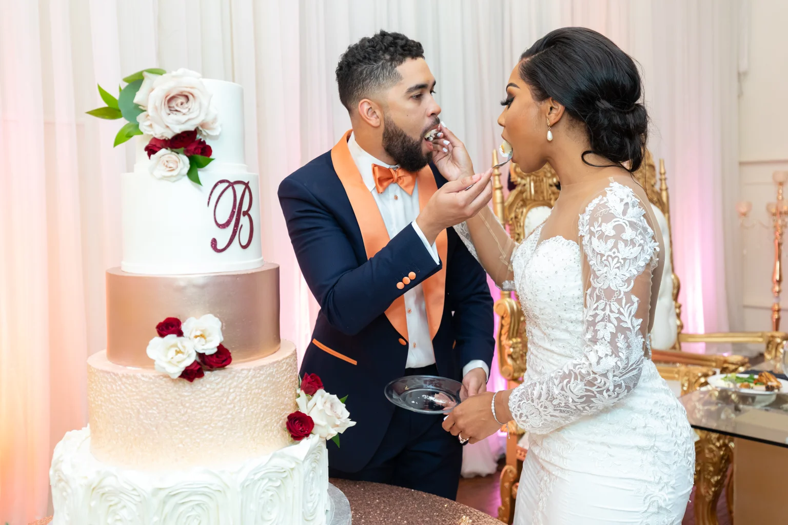 The Heights Villa wedding photograph