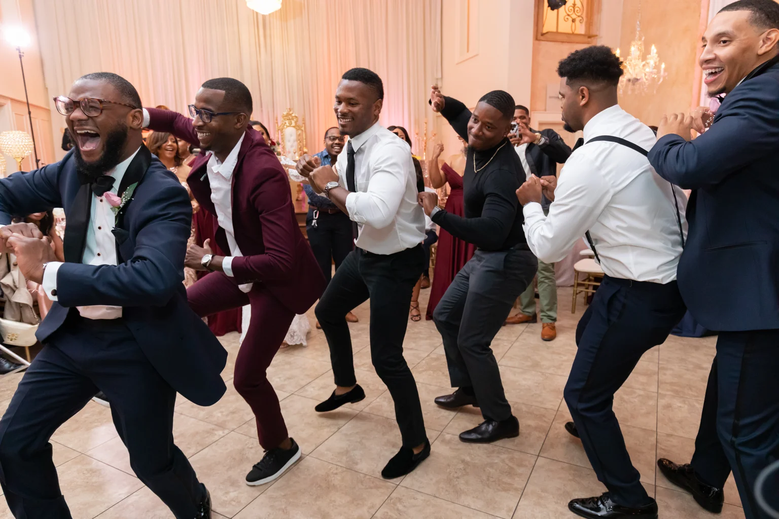 The Heights Villa wedding photograph
