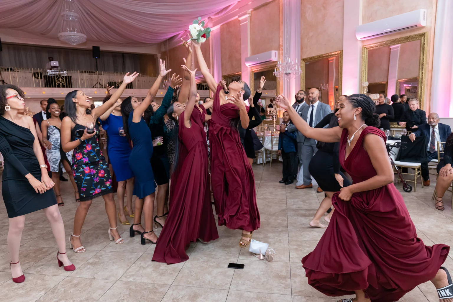 The Heights Villa wedding photograph