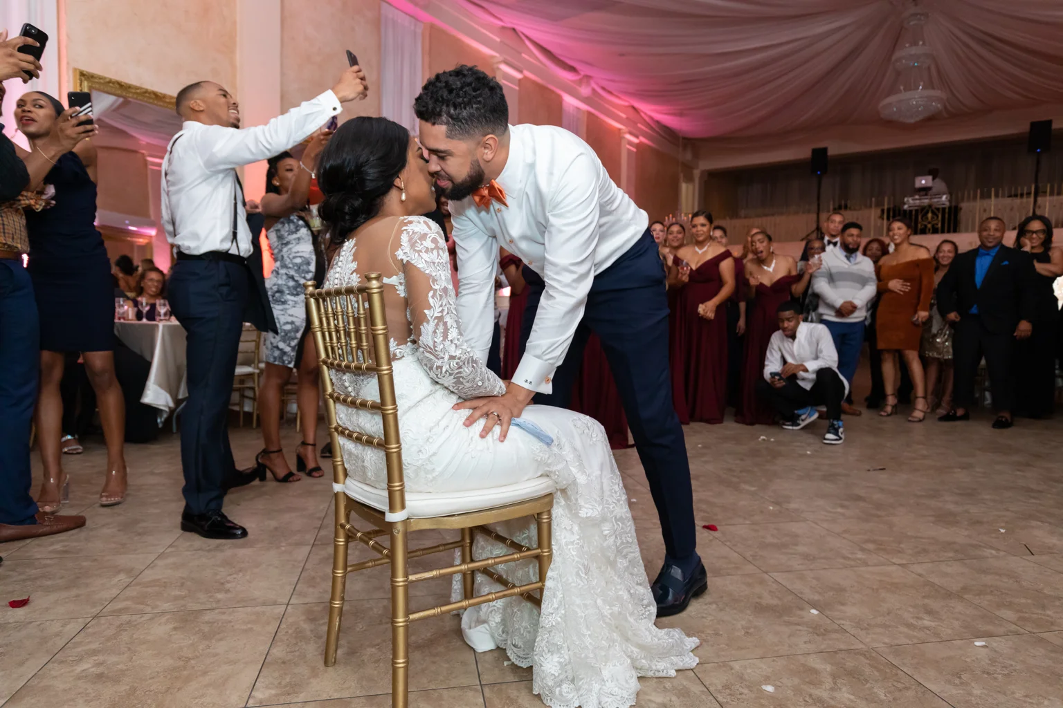 The Heights Villa wedding photograph
