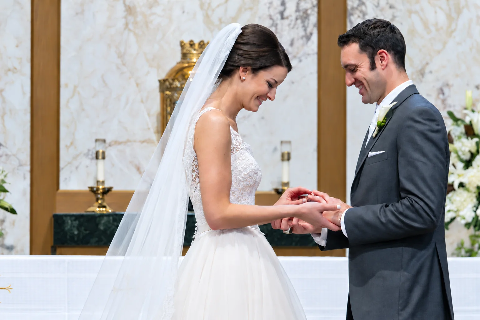 The Tremont House wedding photograph