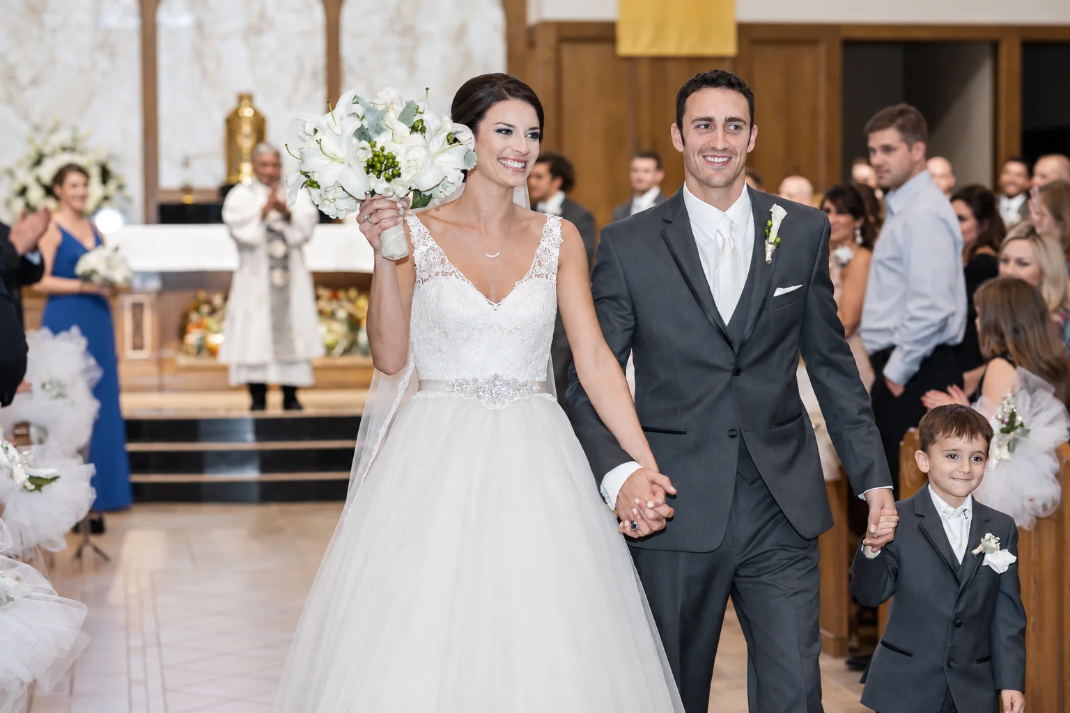 The Tremont House wedding photograph