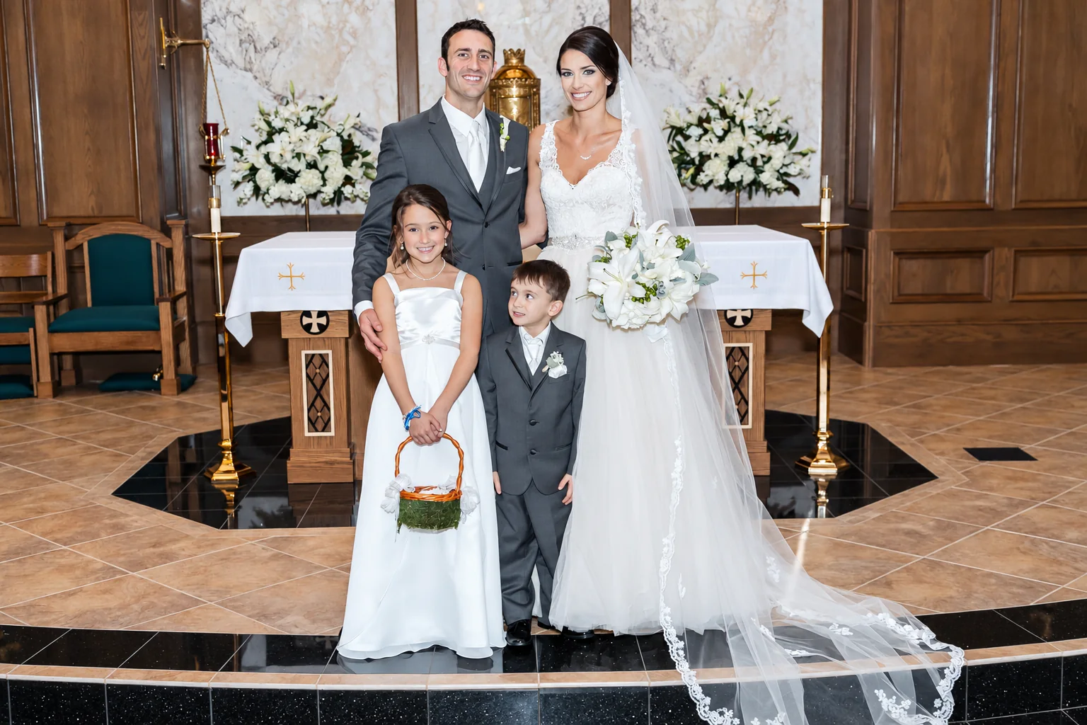 The Tremont House wedding photograph