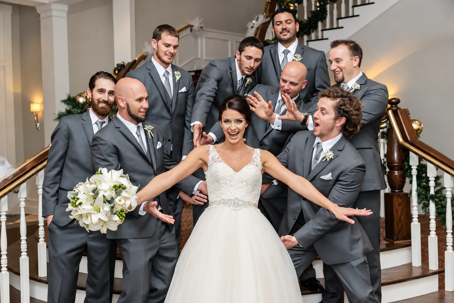 The Tremont House wedding photograph