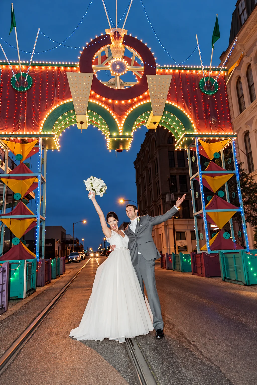 The Tremont House wedding photograph