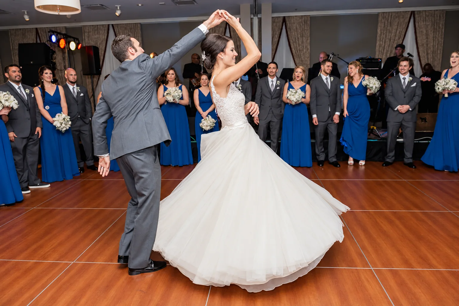 The Tremont House wedding photograph