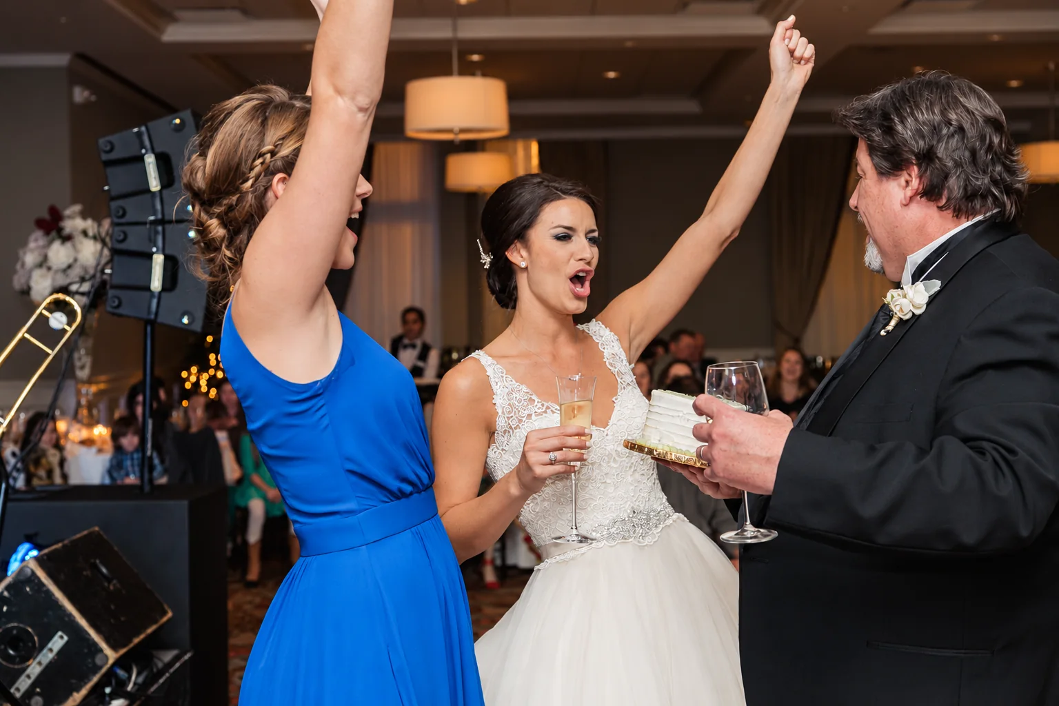 The Tremont House wedding photograph