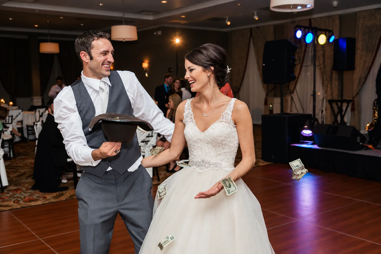 The Tremont House wedding photograph