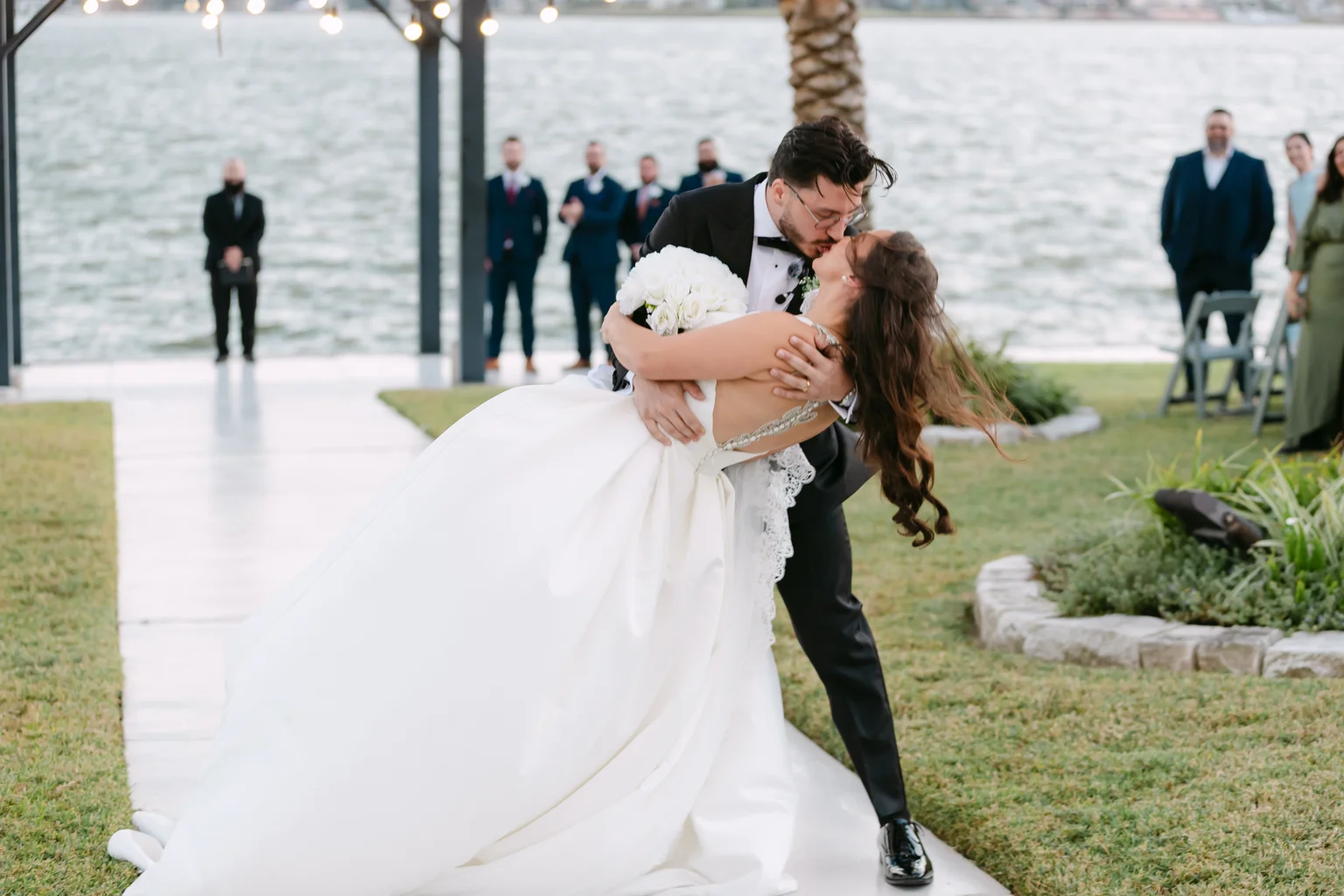 Waters Edge Venue wedding photograph