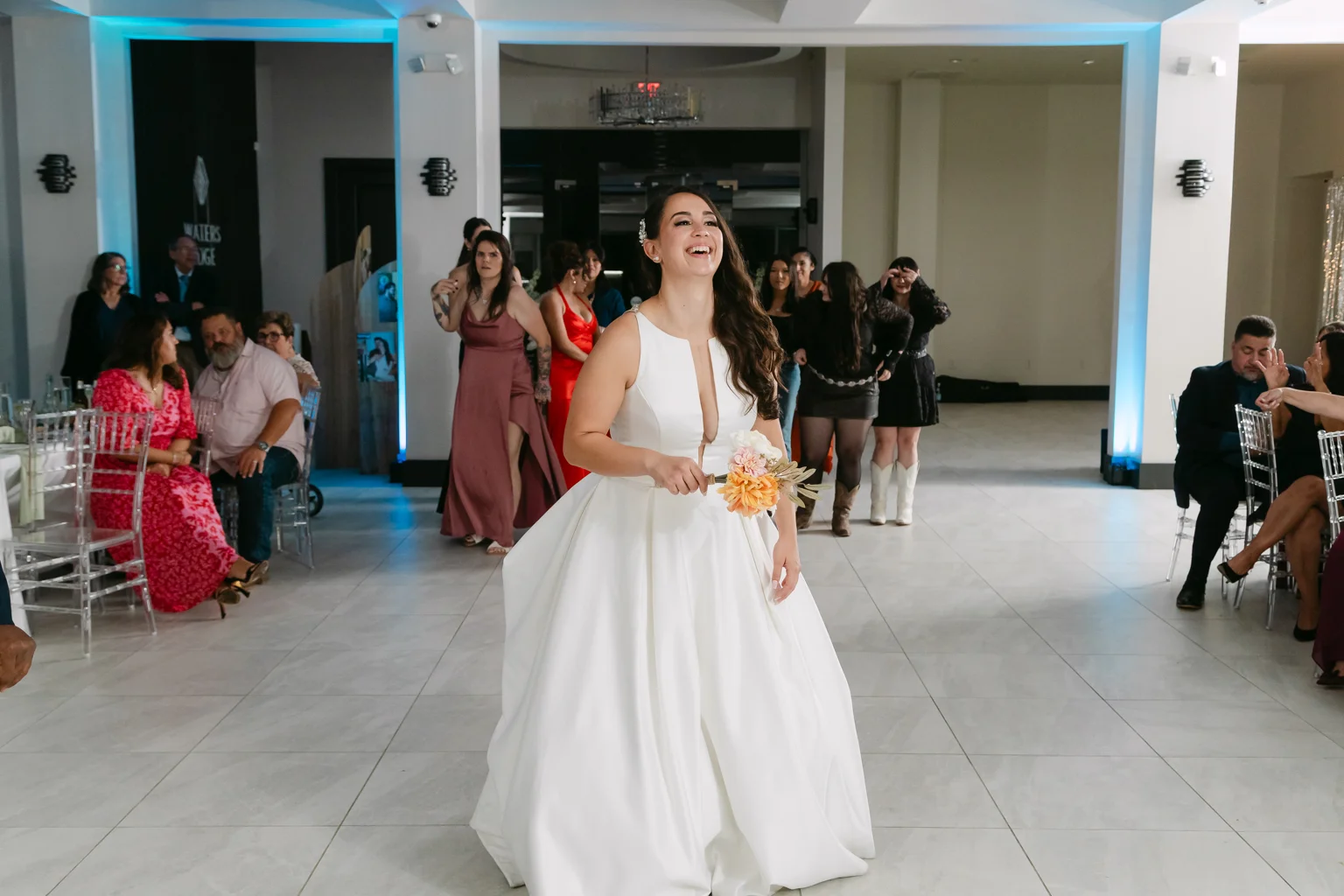 Waters Edge Venue wedding photograph