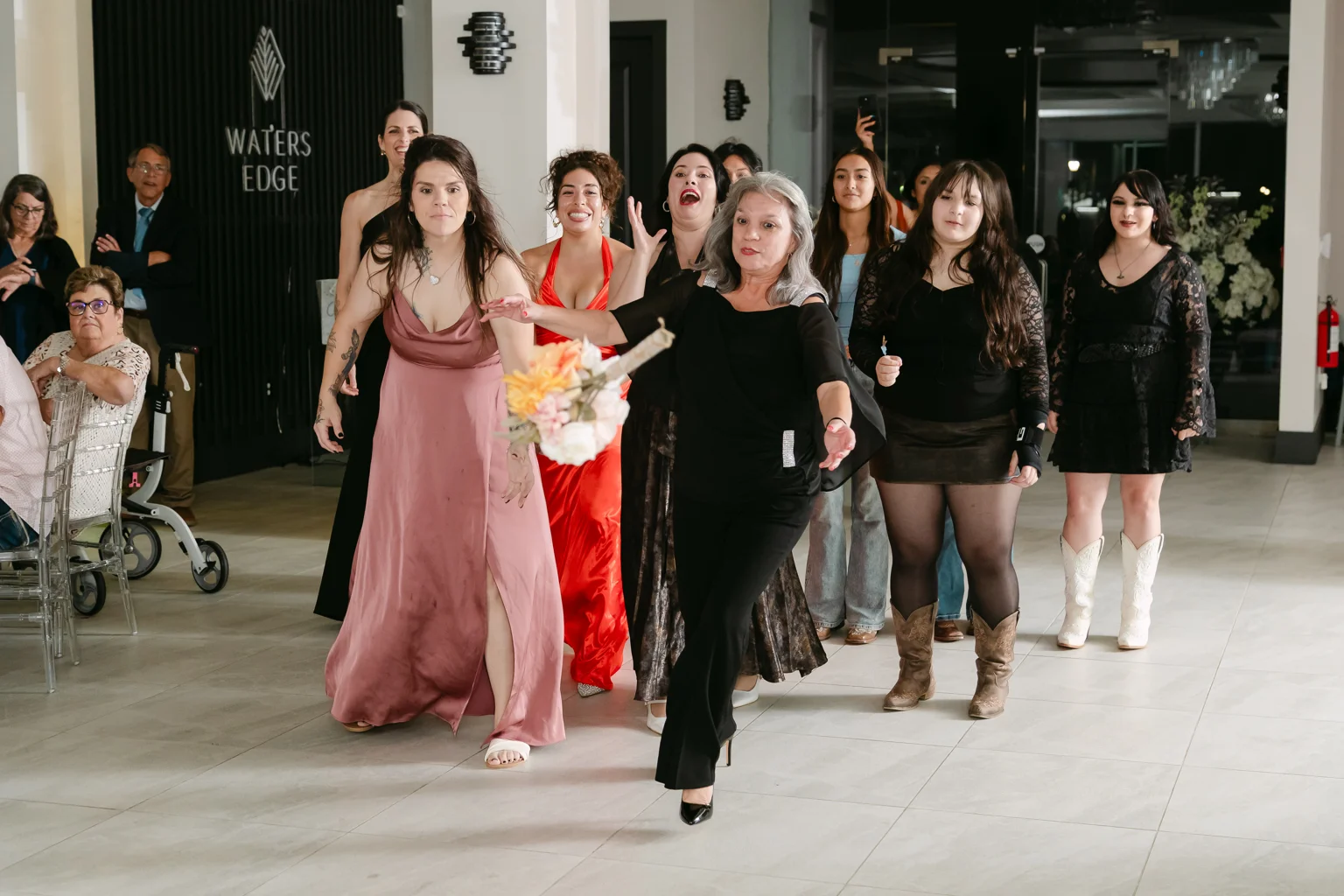 Waters Edge Venue wedding photograph